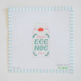 Eggnog Needlepoint