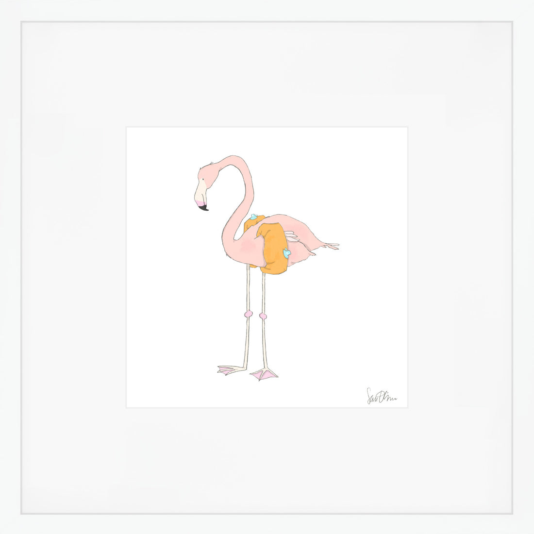 Flamingo Art Print