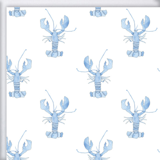 Blue Lobster Gift Wrap