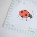 MINI Ladybug Needlepoint
