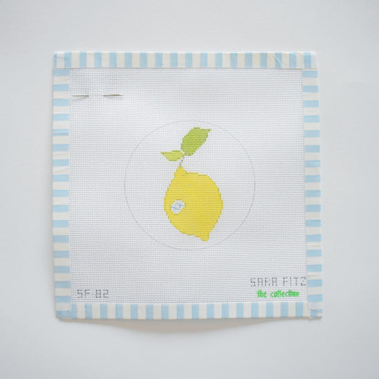 Lemon Needlepoint