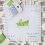 MINI Grasshopper Needlepoint