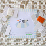 MINI Floating Gull Needlepoint