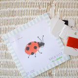 MINI Ladybug Needlepoint