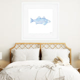 Blue Fish Mega Art Print