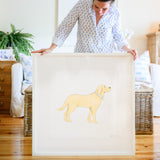 Golden Pup Mega Art Print