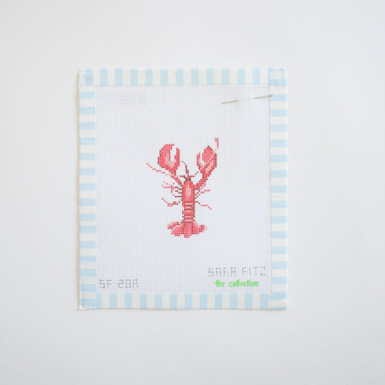 MINI Lobster Needlepoint