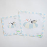 MINI Floating Gull Needlepoint