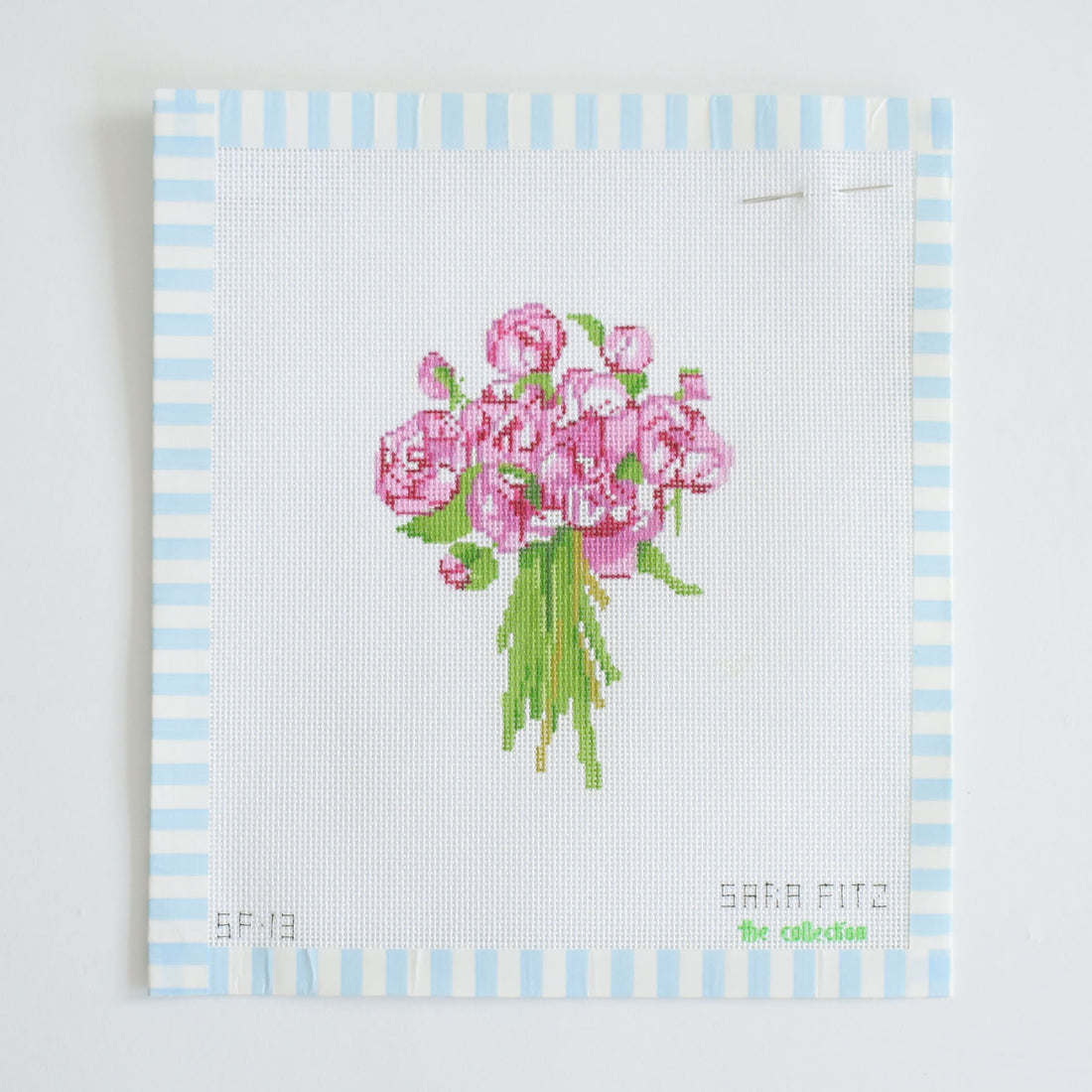 Peonies Needlepoint