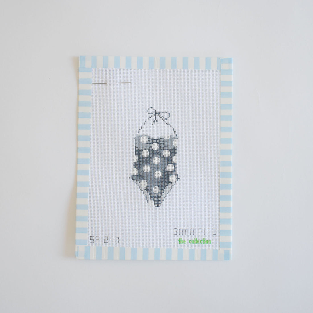 MINI Polka Dot Swimsuit Needlepoint