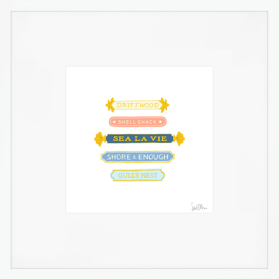 Quarterboards Art Print