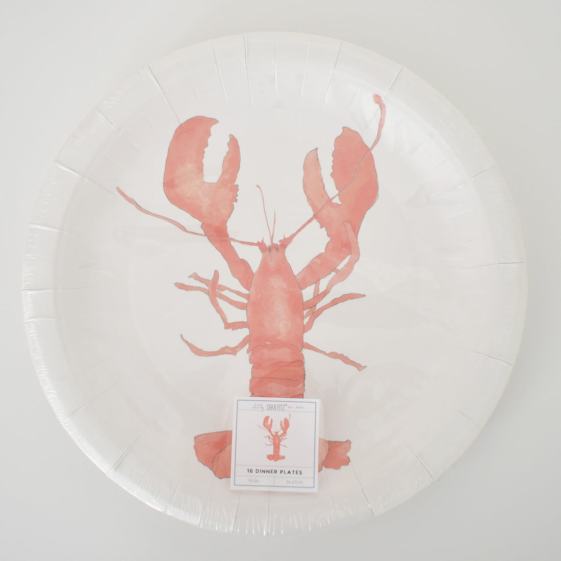 Lobster Paper Dinner Plates