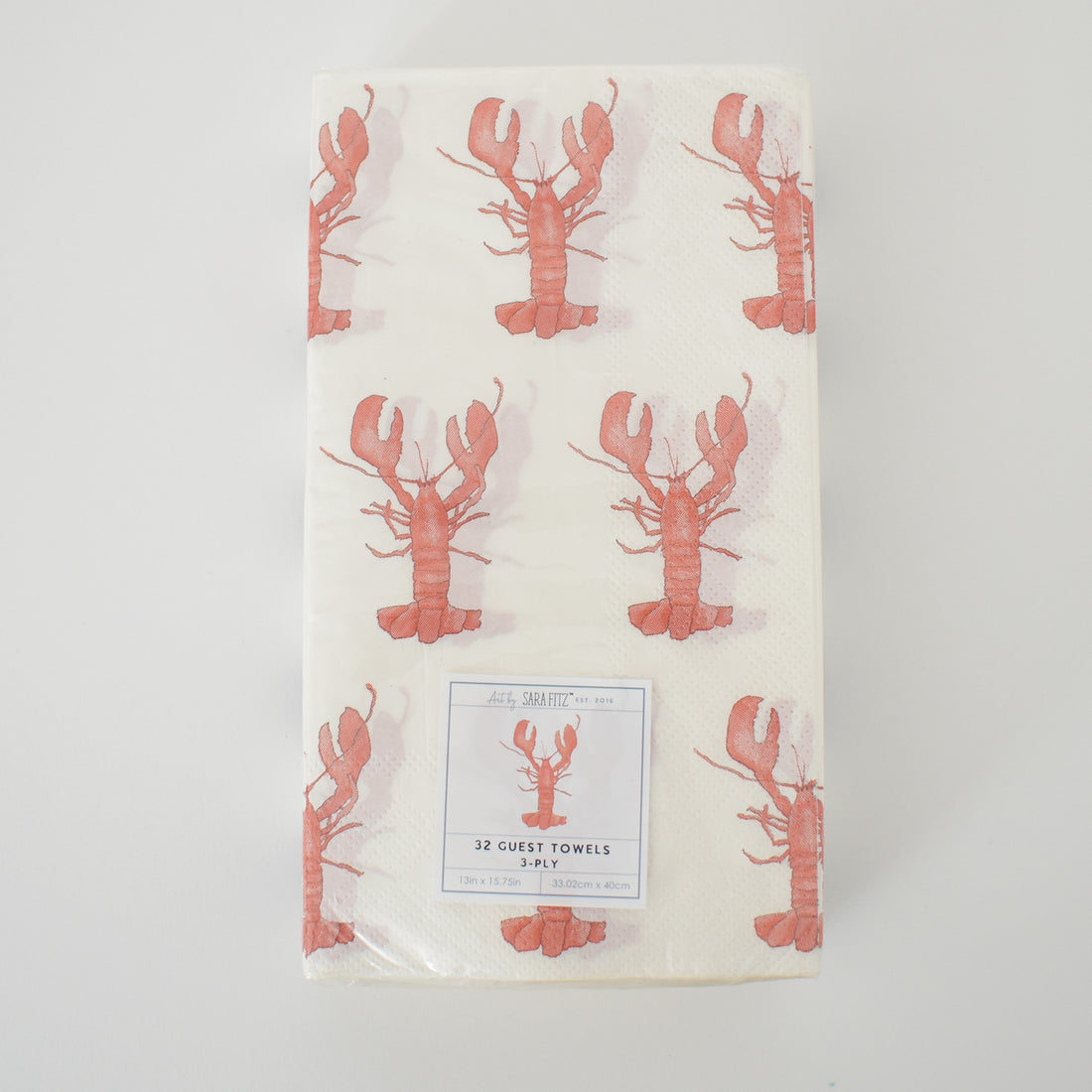 Lobster Paper Guest Towels