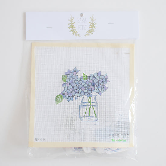 Hydrangea Needlepoint