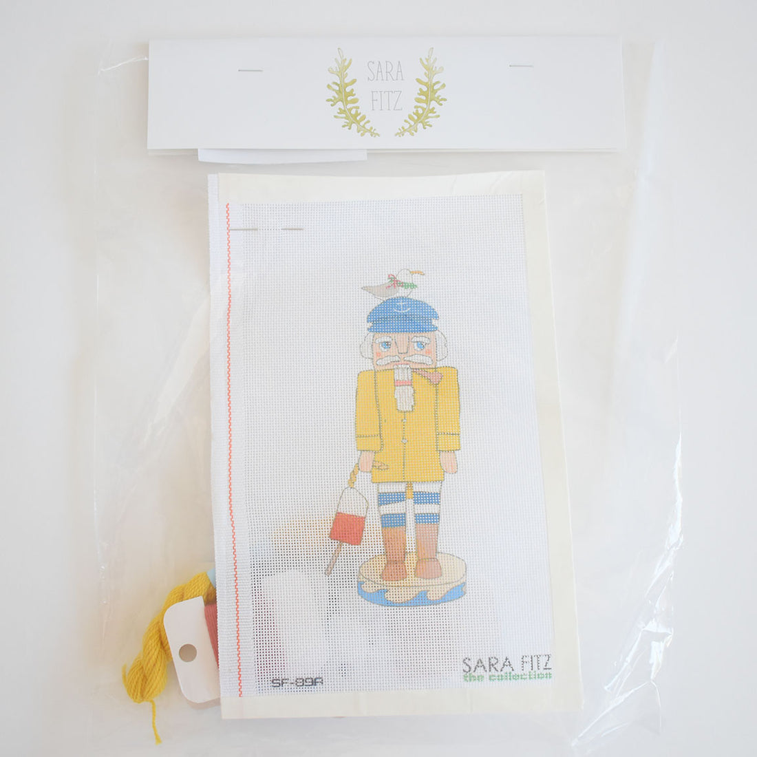 Nautical Nutcracker Needlepoint