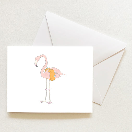 Flamingo Note Card