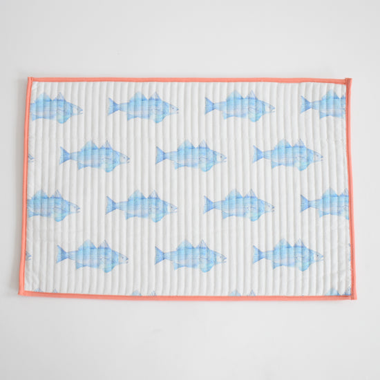 Blue Fish Placemats