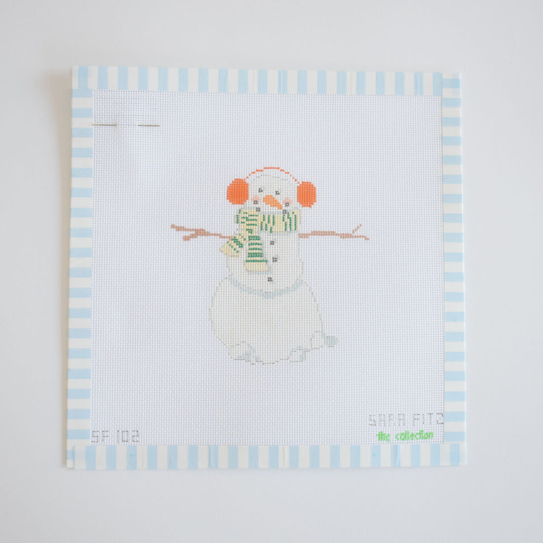 Snowman Needlepoint