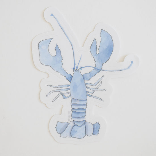 Blue Lobster Sticker