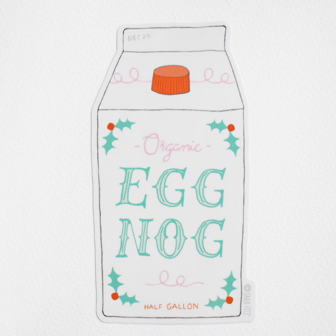 Eggnog Sticker