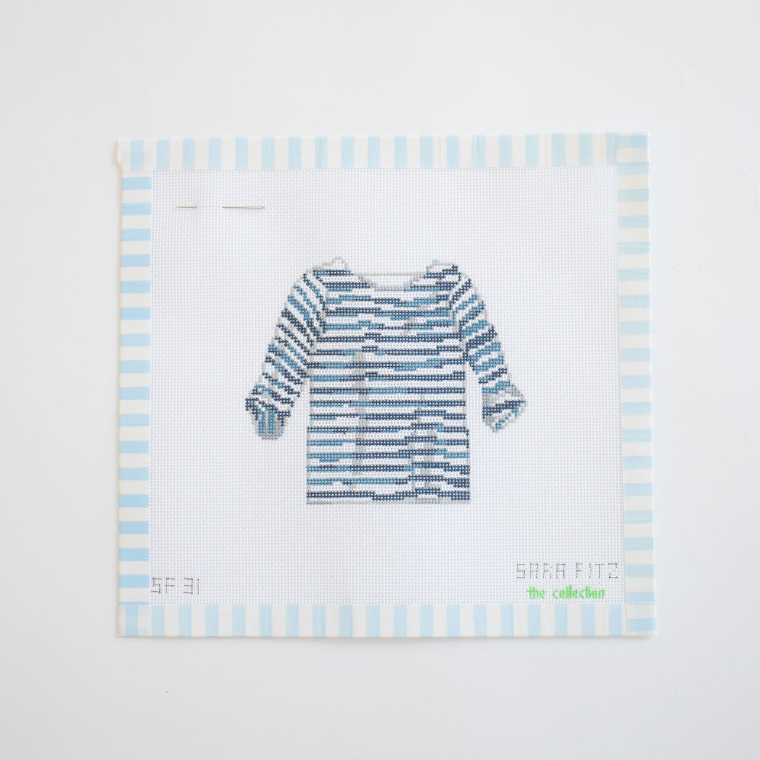 Striped Shirt Needlepoint
