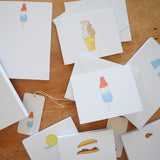 Popsicle Note Card