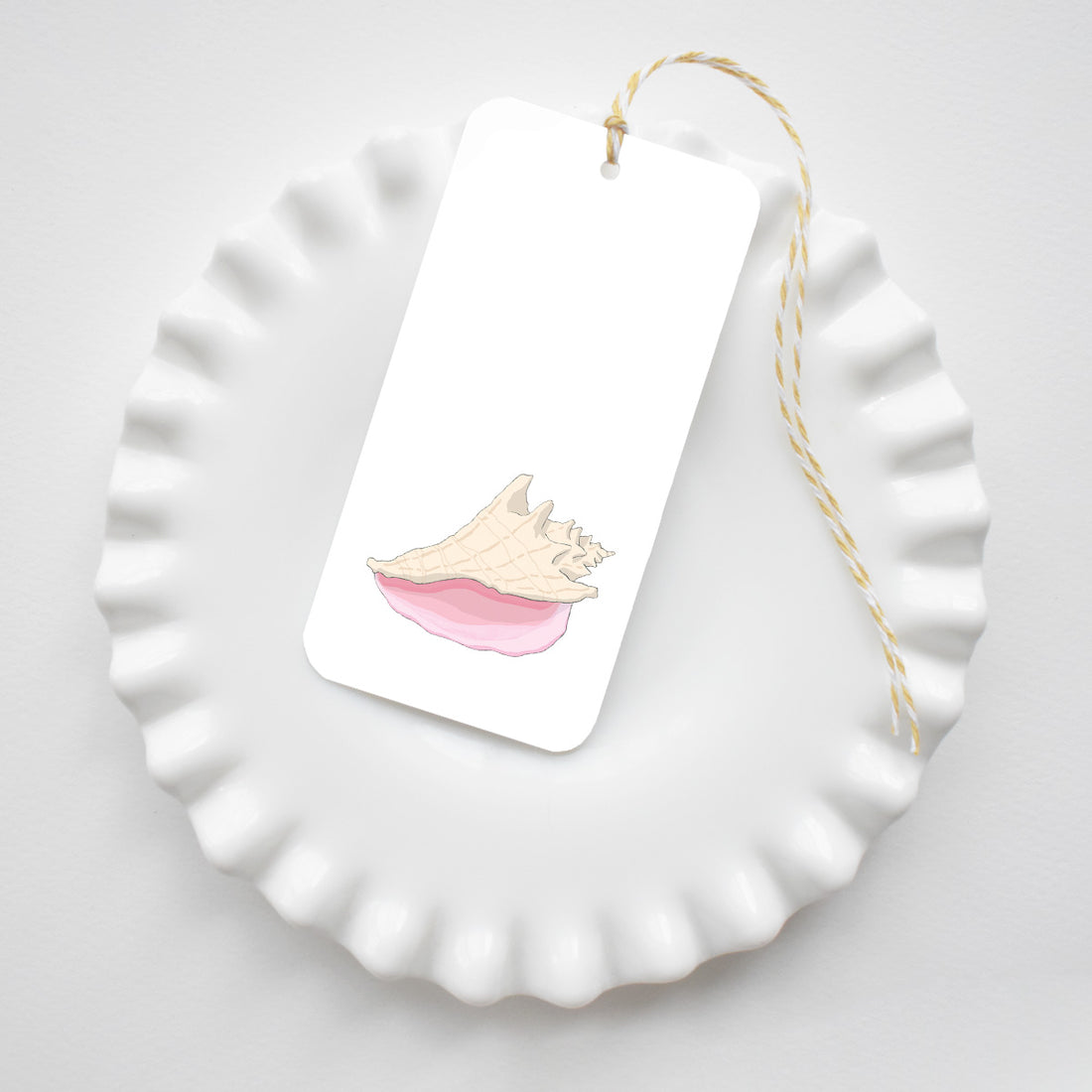 Conch Shell Tags