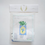 Blueberry Tea Tin Needlepoint