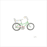 Banana Bike Art Print