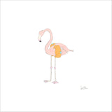 Flamingo Art Print