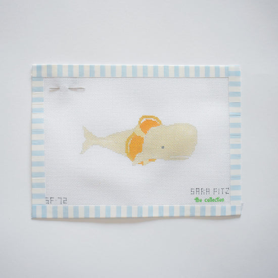 Whale Needlepoint
