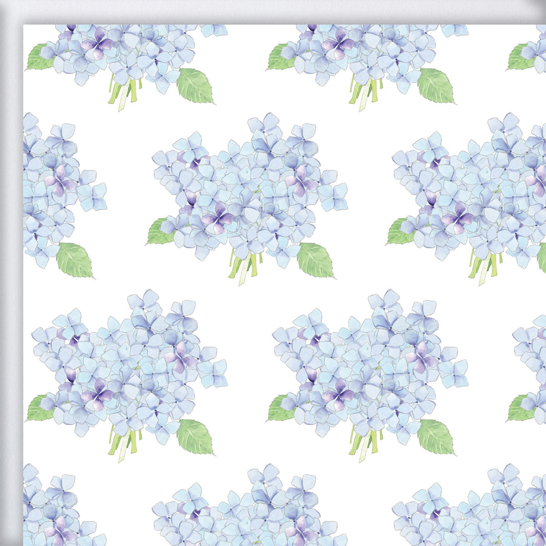 Hydrangea Blooms Gift Wrap Sheets | Floral Wrapping Paper