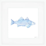 Blue Fish Mega Art Print
