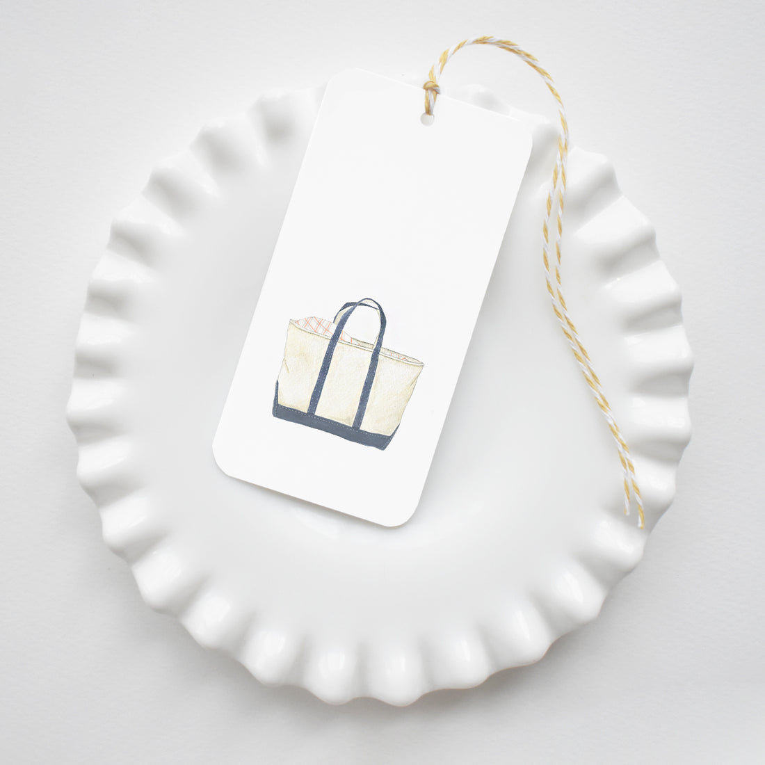 Canvas Tote Tags