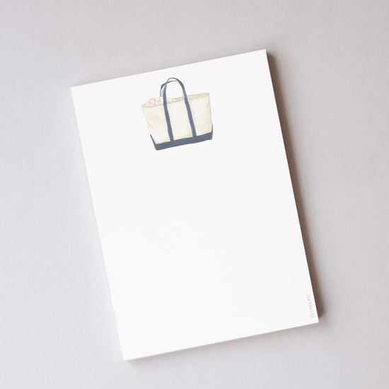 Canvas Tote Notepad