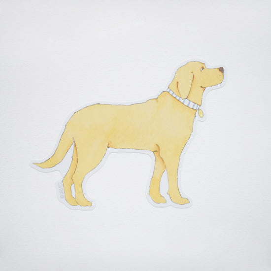 Golden Pup Sticker