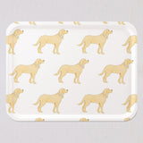 Large Golden Pup Tray