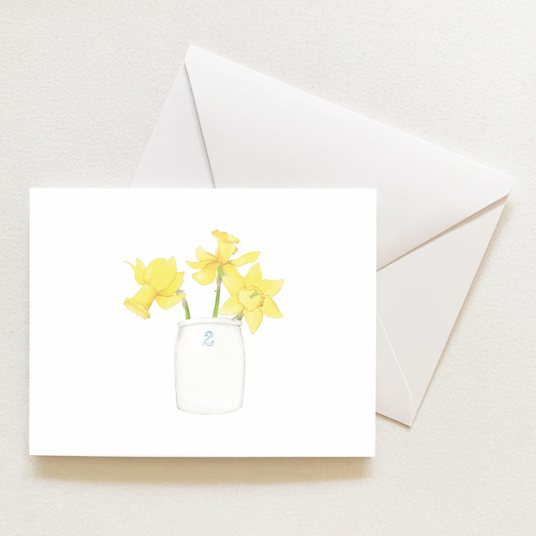 Daffodil Note Card