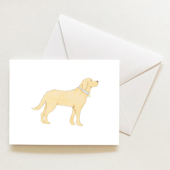 Golden Pup Note Card