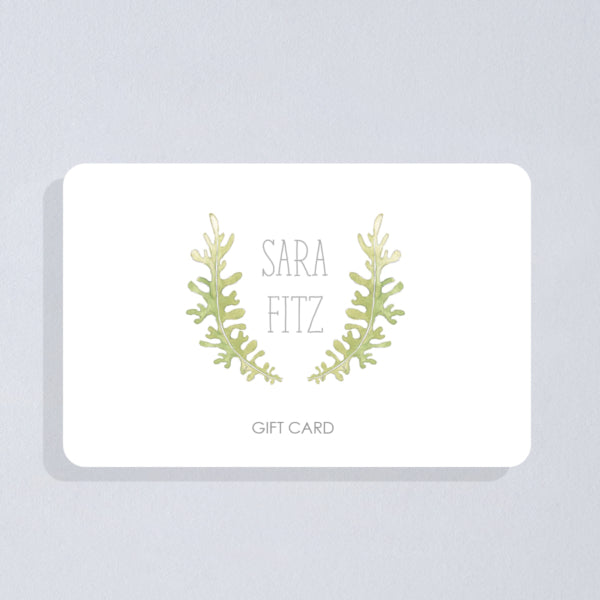 Sara Fitz E-Gift Card