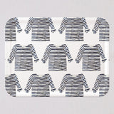 Large Striped Shirt Tray