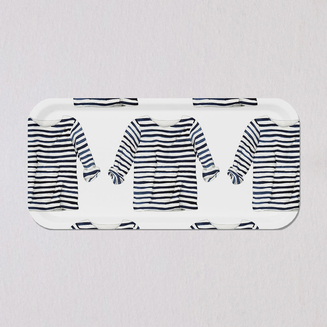 Small Striped Shirt Tray