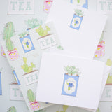 Blueberry Tea Tin Notepad